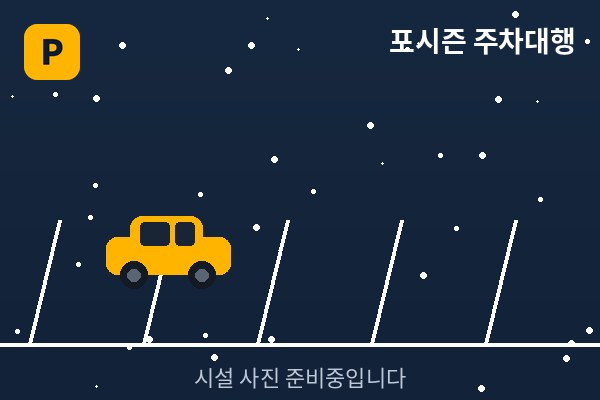 실제 주차되어 있는 모습입니다