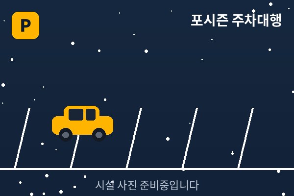 실제 주차되어 있는 모습입니다