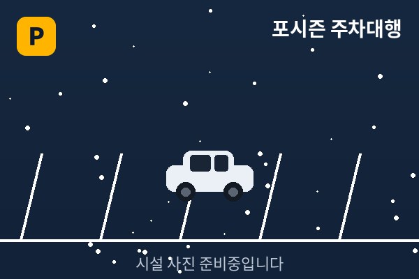 실제 주차되어 있는 모습입니다